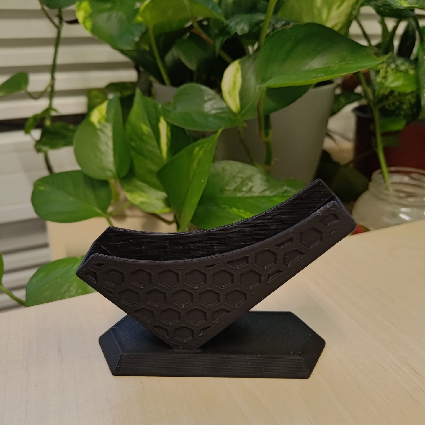 Porta Biglietti da Visita Stampato in 3D – Organizer da Scrivania
