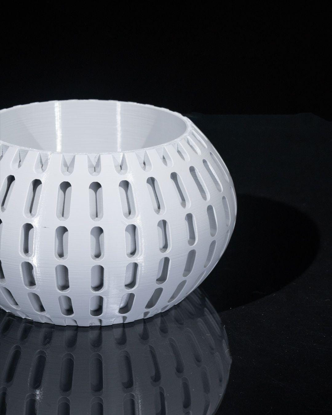 Xander Planter – Moderna fioriera stampata in 3D | Decorazione geometrica per la casa, vaso per piante grasse, portavasi minimalista