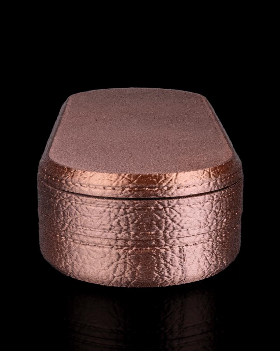 Classic Leather Kit – Set di organizer con texture in pelle stampata in 3D, intramontabile contenitore da scrivania, eleganti accessori per la casa