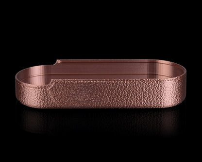 Classic Leather Kit – Set di organizer con texture in pelle stampata in 3D, intramontabile contenitore da scrivania, eleganti accessori per la casa