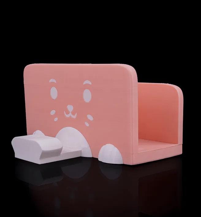 Accessori da gioco a forma di gatto stampati in 3D: impugnature per controller e cover per dock a forma di zampa di gatto, divertenti regali per giocatori, accessori per Switch