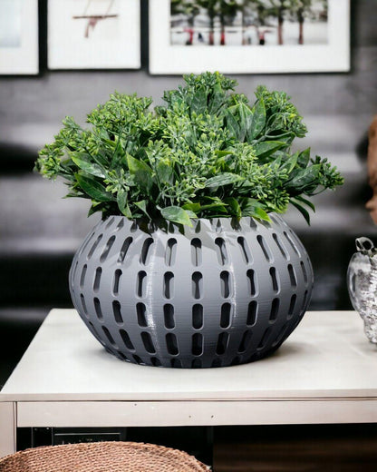 Xander Planter – Moderna fioriera stampata in 3D | Decorazione geometrica per la casa, vaso per piante grasse, portavasi minimalista
