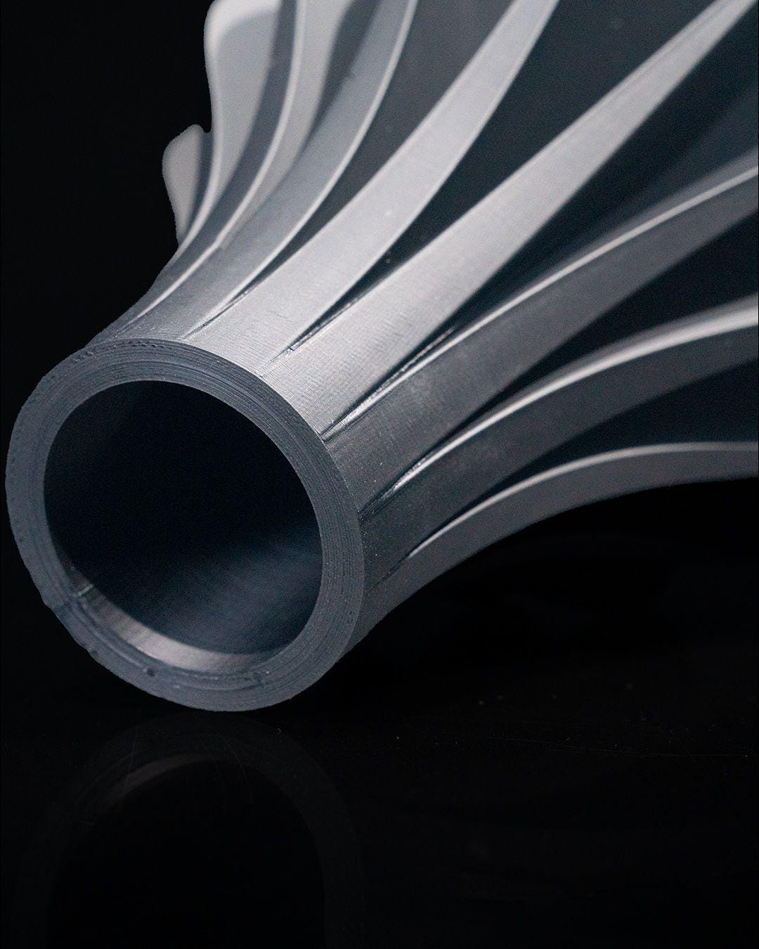 Zolara Vase – Vaso decorativo moderno stampato in 3D | Decorazione scultorea per la casa, pezzo d'arredo minimalista