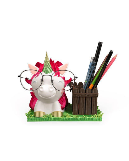 Porta Occhiali e Porta Penne “Ms. Unicorn” – Organizer da Scrivania 3D Kawaii