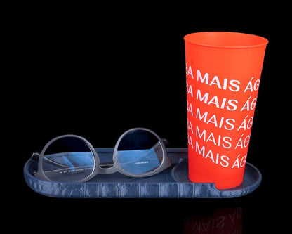 Exotic Croc Kit – Organizer da scrivania stampato in 3D con texture coccodrillo, elegante decorazione per casa/ufficio, set di accessori unico