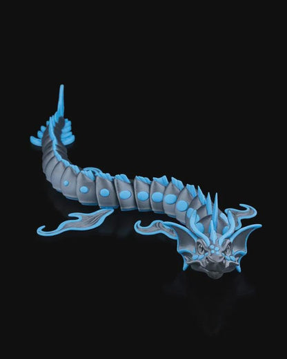 Dragonation Collection – Collezione Fantasy di Draghi 3D Stampati, Collezionabili e Flessibili