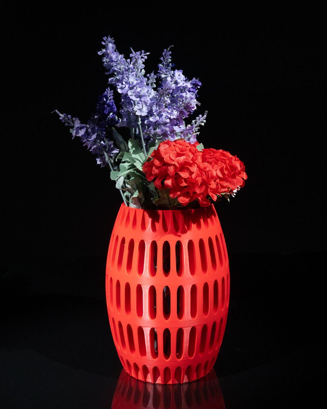 Havas Vase – Vaso geometrico moderno stampato in 3D, arredamento contemporaneo per la casa e pezzo decorativo scultoreo