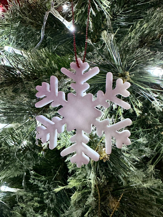 3x Fiocchi di Neve 3D - set di decorazioni di Natale - unique snowflakes decoration