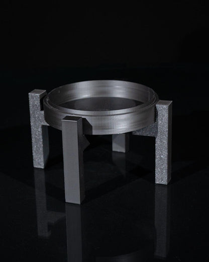 Gervi Planter – Moderna fioriera geometrica stampata in 3D con supporto e drenaggio, arredamento contemporaneo per la casa, vaso per piante grasse