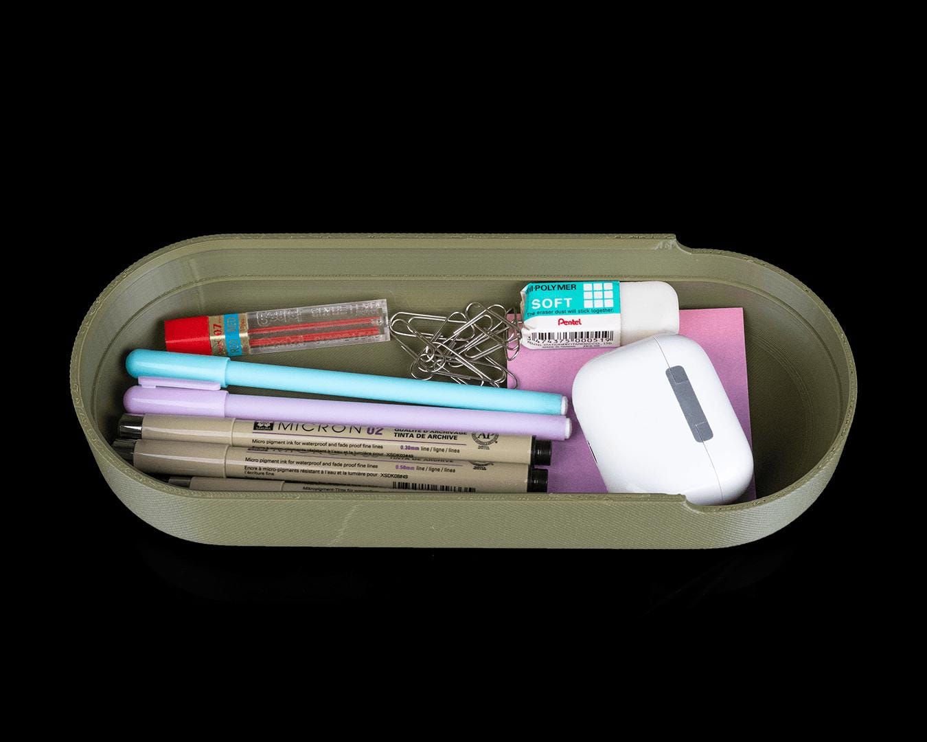 Organizer “Crafted Weave Kit” – Set di Organizer con Texture Intrecciata Stampata in 3D