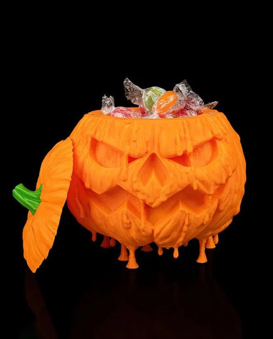Porta caramelle Melted Treatkeeper - Piatto per caramelle sciolte stampato in 3D, decorazione spettrale di Halloween, ciotola per caramelle unica, accento gotico per la casa, regalo horror