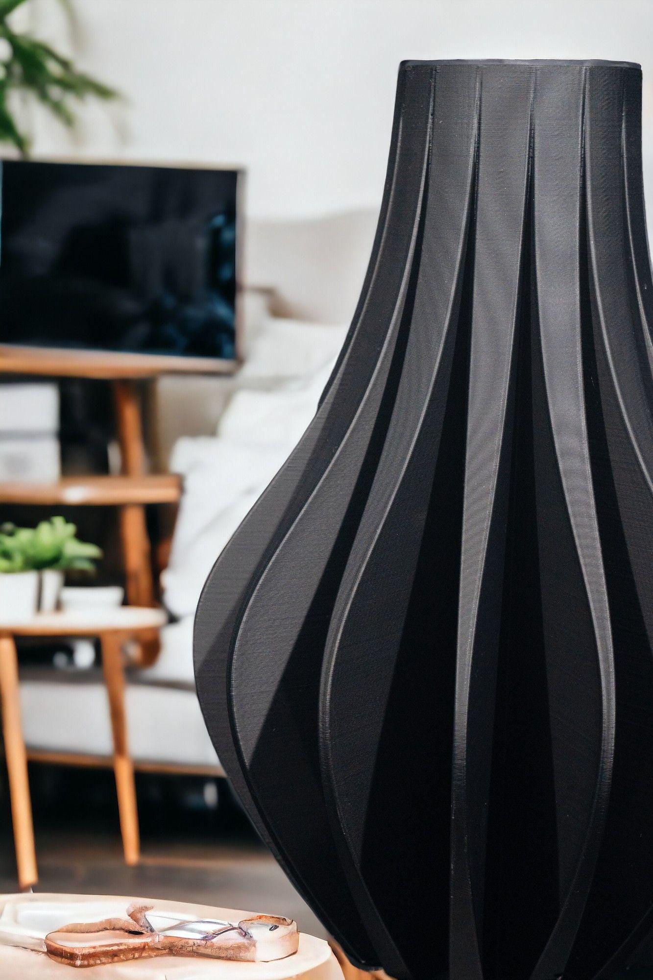 Zolara Vase – Vaso decorativo moderno stampato in 3D | Decorazione scultorea per la casa, pezzo d'arredo minimalista