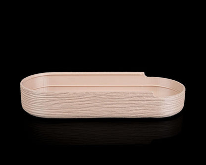 Organizer da Scrivania “Natural Timber Kit” – Set Accessori in Stile Legno per Ufficio e Casa