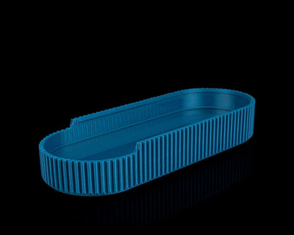 Linear Slat Kit – Set di organizer a doghe stampato in 3D, moderno e minimalista, per scrivania e vanità, eleganti accessori per la decorazione della casa