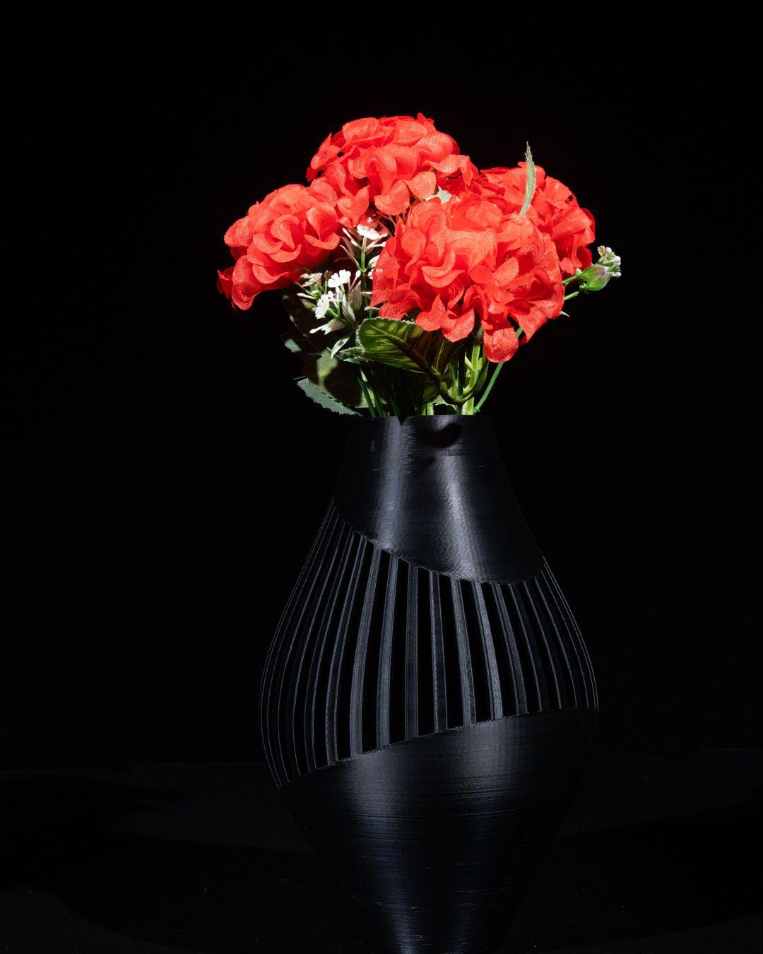 Rinex Vase – Elegante vaso geometrico stampato in 3D, moderno elemento decorativo per la casa, pezzo scultoreo architettonico