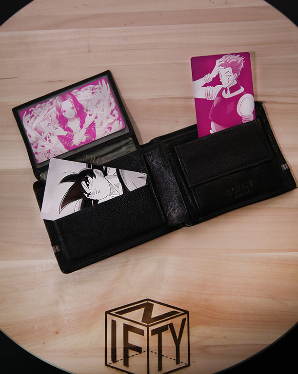 Card in alluminio con foto personalizzata - Incisa a Laser