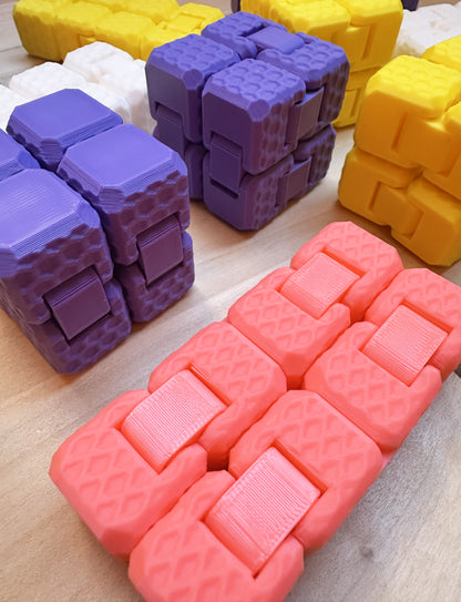 Fidget Cubo Perpetuo - Stampanto in 3D in tantissimi colori