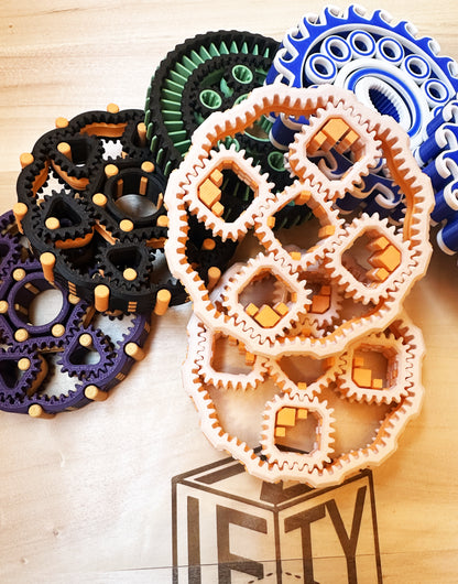 Fidget Planetario Geometrico - Alta velocità stampanto in 3D