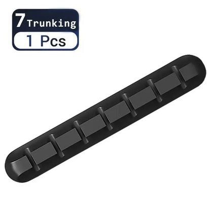 Organizer porta cavi - Resistente, si attacca ovunque e riordina i cavi