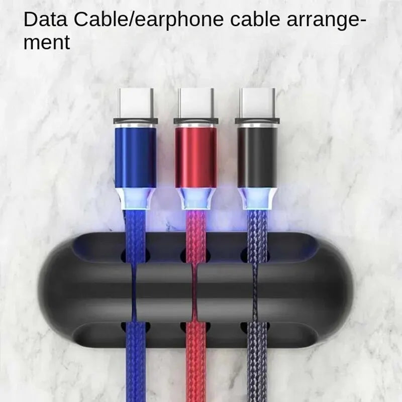 Organizer porta cavi - Resistente, si attacca ovunque e riordina i cavi