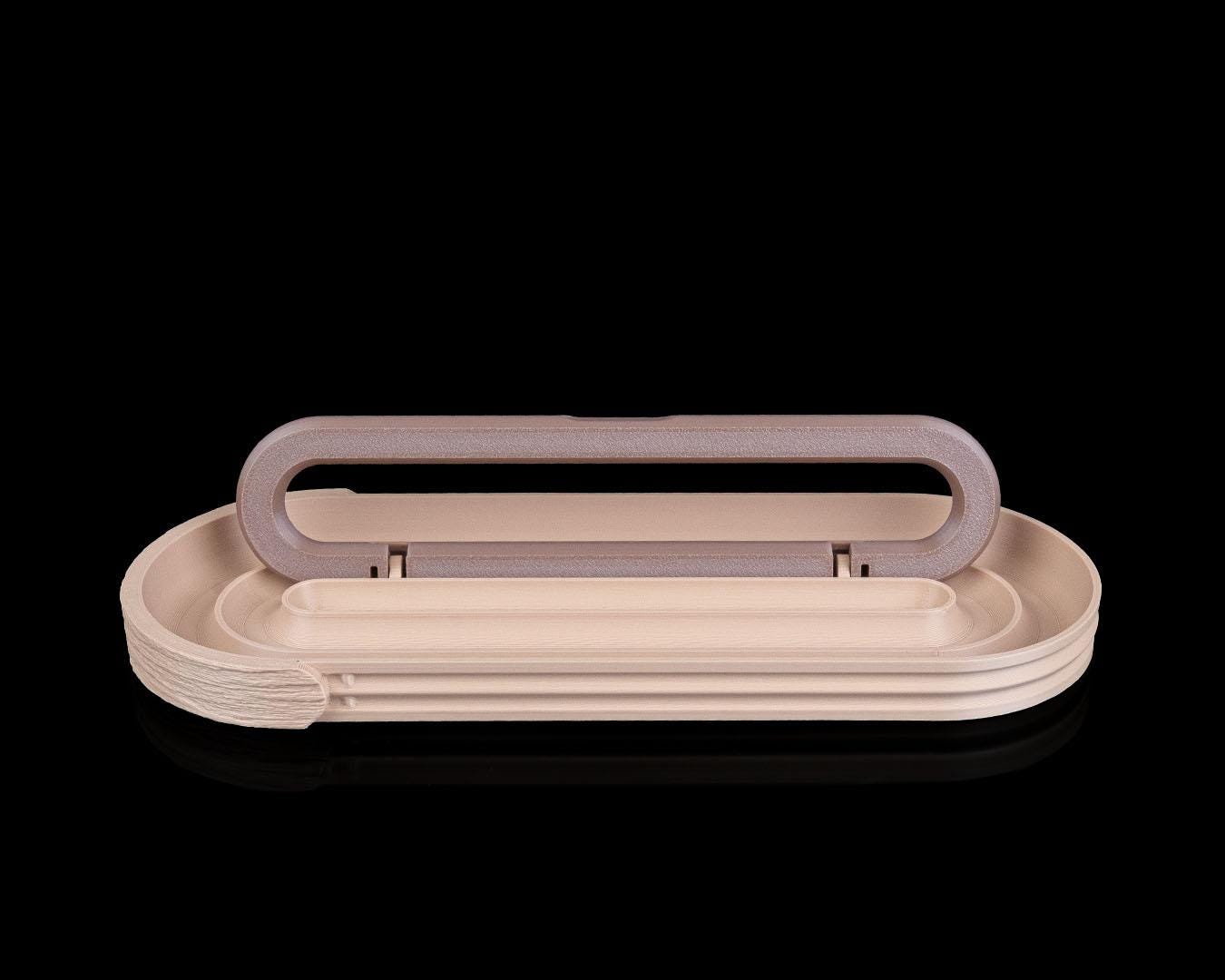 Organizer da Scrivania “Natural Timber Kit” – Set Accessori in Stile Legno per Ufficio e Casa