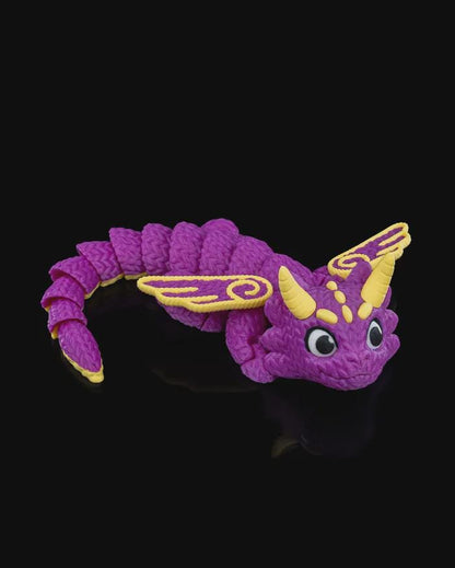 Dragonation Collection – Collezione Fantasy di Draghi 3D Stampati, Collezionabili e Flessibili