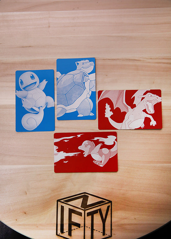 Card in alluminio con foto personalizzata - Incisa a Laser