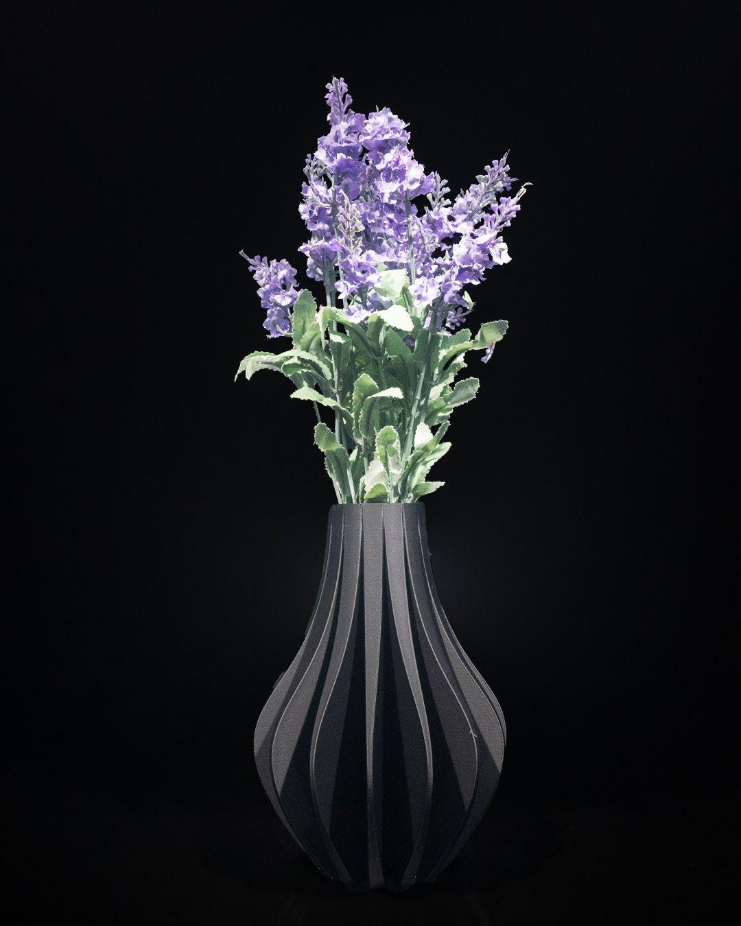 Zolara Vase – Vaso decorativo moderno stampato in 3D | Decorazione scultorea per la casa, pezzo d'arredo minimalista