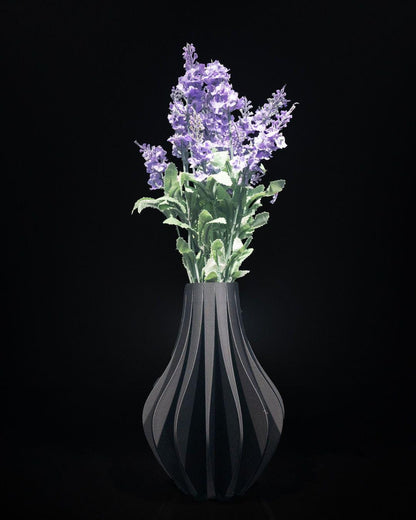 Zolara Vase – Vaso decorativo moderno stampato in 3D | Decorazione scultorea per la casa, pezzo d'arredo minimalista