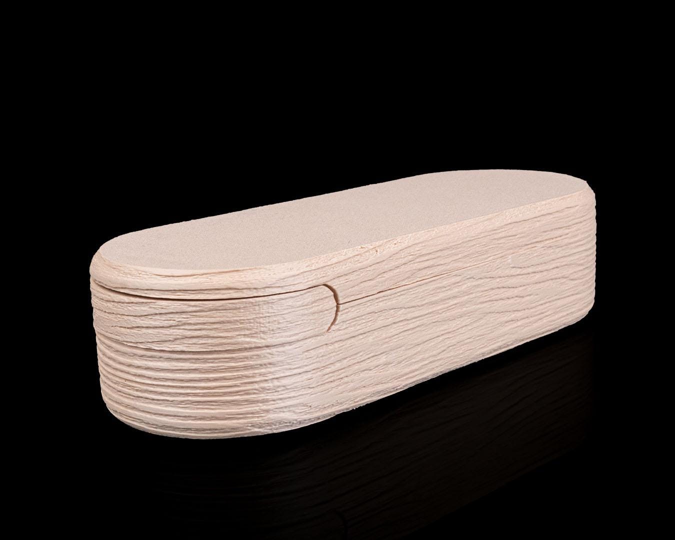 Organizer da Scrivania “Natural Timber Kit” – Set Accessori in Stile Legno per Ufficio e Casa