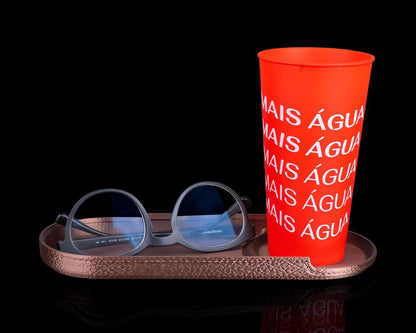 Classic Leather Kit – Set di organizer con texture in pelle stampata in 3D, intramontabile contenitore da scrivania, eleganti accessori per la casa