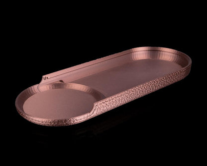 Classic Leather Kit – Set di organizer con texture in pelle stampata in 3D, intramontabile contenitore da scrivania, eleganti accessori per la casa