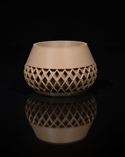 Elson Planter – moderna fioriera geometrica stampata in 3D, arredamento contemporaneo per la casa, vaso per piante grasse e portafiori da interno