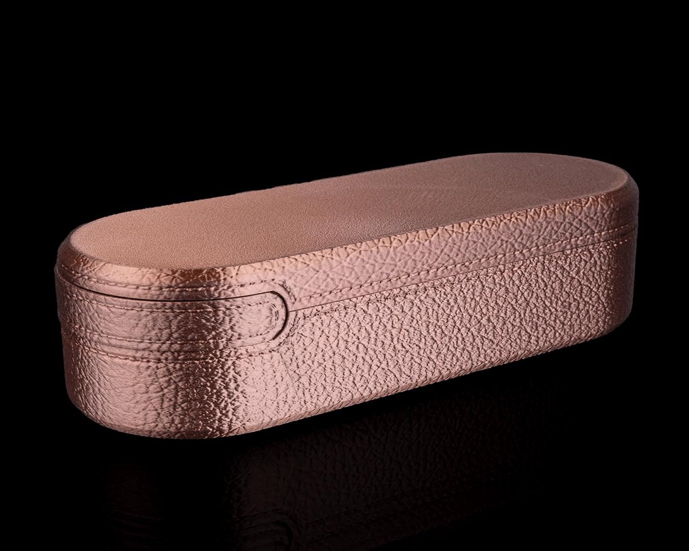 Classic Leather Kit – Set di organizer con texture in pelle stampata in 3D, intramontabile contenitore da scrivania, eleganti accessori per la casa